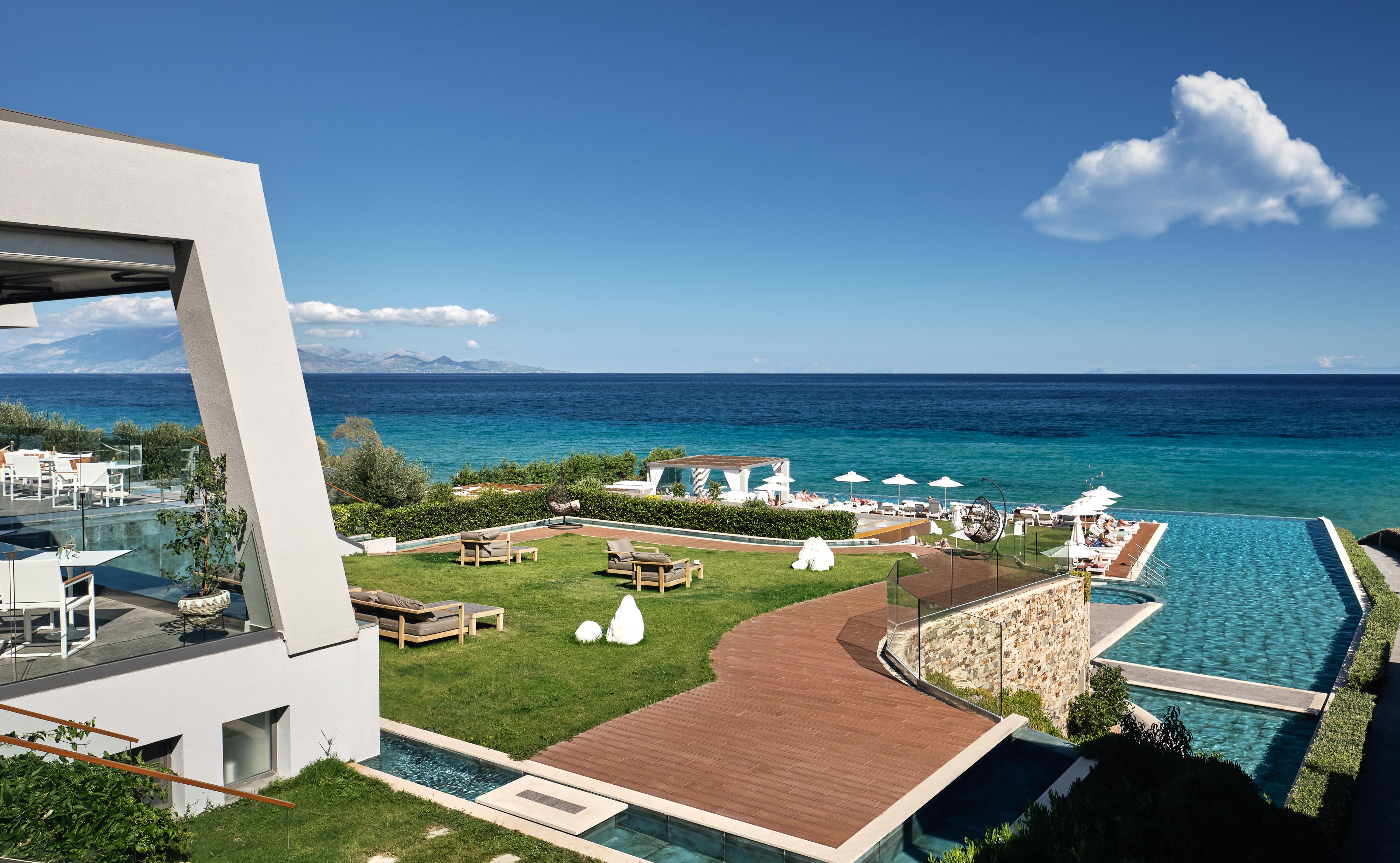 Lesante Blu Exclusive Beach Resort (Adults Only) Tragaki Exterior foto